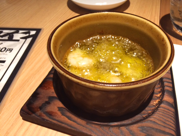 心斎橋・長堀橋にある安いバル★炭焼ごちそう美酒 ぴたりのアヒージョ